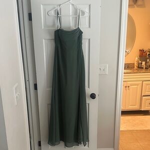 Elegant Green Evening Gown